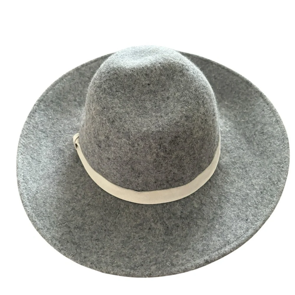 American Eagle Outfitters Gray Wide Brim Hat
